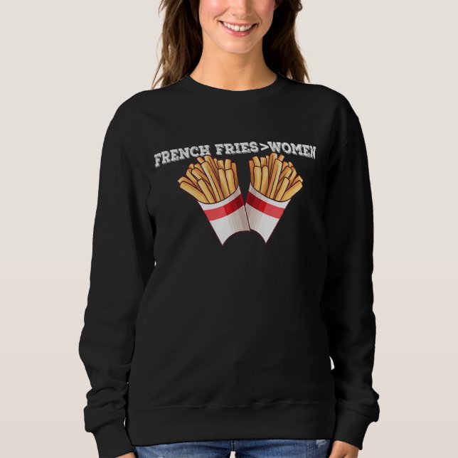 Sweatshirt Les frises françaises sur les femmes (Devant)