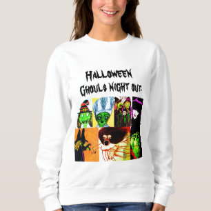 SWEATSHIRT LES GHOULES D'HALLOWEEN SORTENT