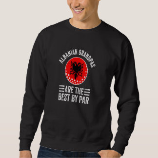 Sweatshirt Les grands-pères albanais sont les meilleurs par P
