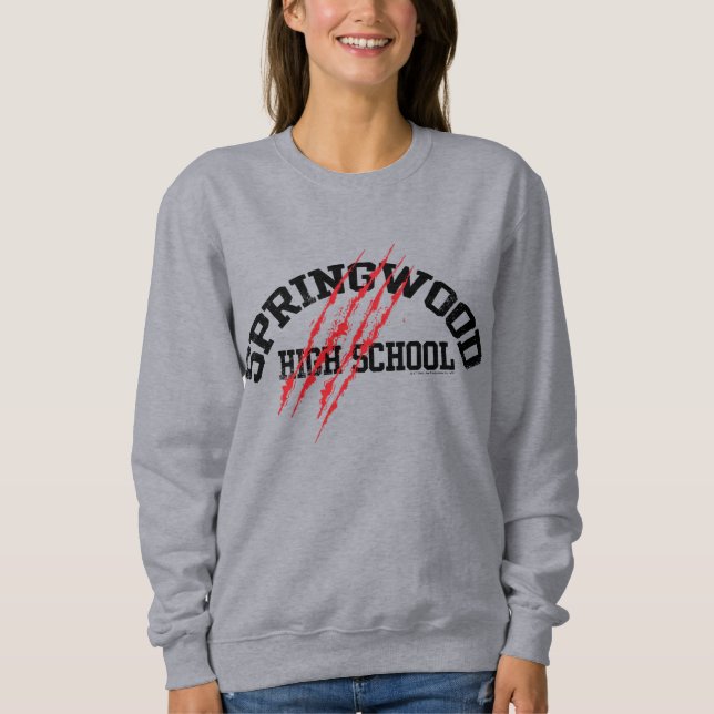 Sweatshirt Les Griffes de la nuit | Springwood High School (Devant)