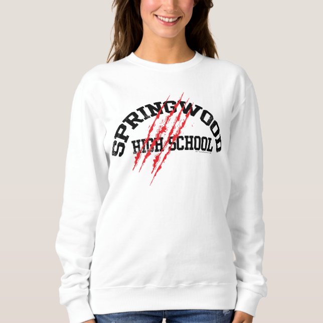 Sweatshirt Les Griffes de la nuit | Springwood High School (Devant)