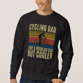 Sweatshirt Les Hommes Cyclisme Papa Comme Un Père Régulier Cy