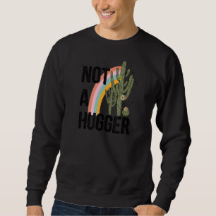 Sweatshirt Les Hommes Pas Un Gros Cactus Introvertir La Dista
