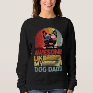 Sweatshirt Les Hommes Perturbés Français Buldog Awesome Comme