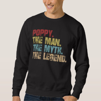 Sweatshirt Les Hommes Poppy L'Homme Le Mythe La Légende Pour 