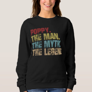 Sweatshirt Les Hommes Poppy L'Homme Le Mythe La Légende Pour 