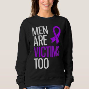 Sweatshirt Les Hommes Sont Des Victimes De Violence Narcissiq