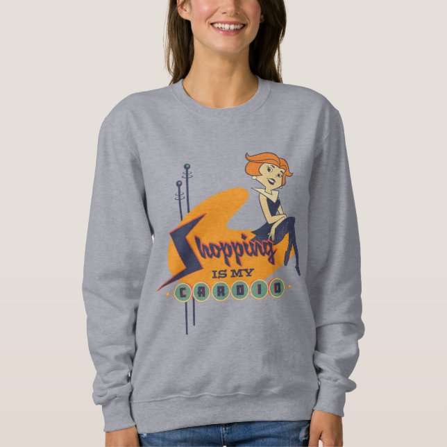 Sweatshirt Les Jetsons | Le shopping est ma thérapie (Devant)