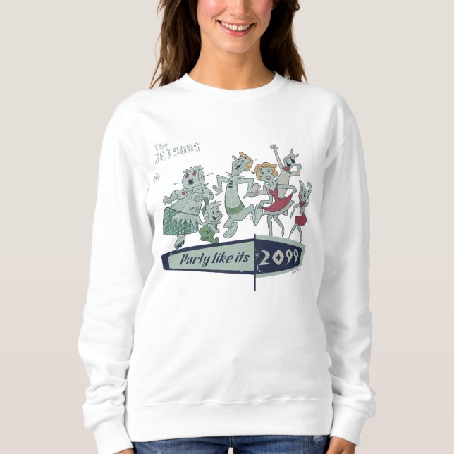 Sweatshirt Les Jetsons | Party Like It's 2099 (Devant)