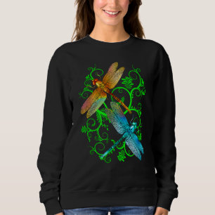 Sweatshirt Les libellules dans le jardin