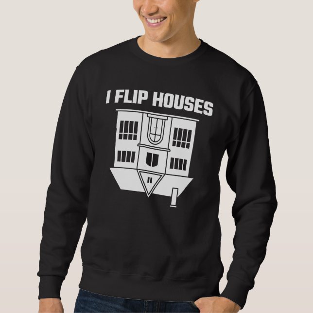 Sweatshirt Les Maisons En Flip (Devant)