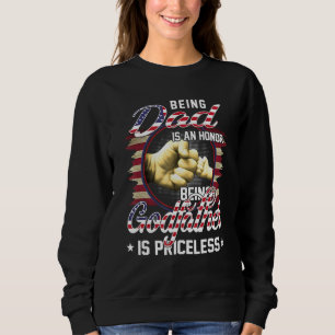Sweatshirt Les Mens Être Un Père Est Un Honneur Être Un Parra