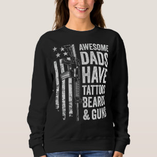 Sweatshirt Les papas fantastiques ont Tattoos Les ours et les