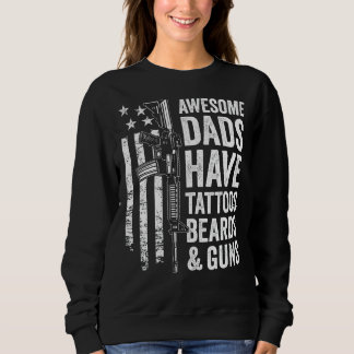Sweatshirt Les papas fantastiques ont Tattoos Les ours et les