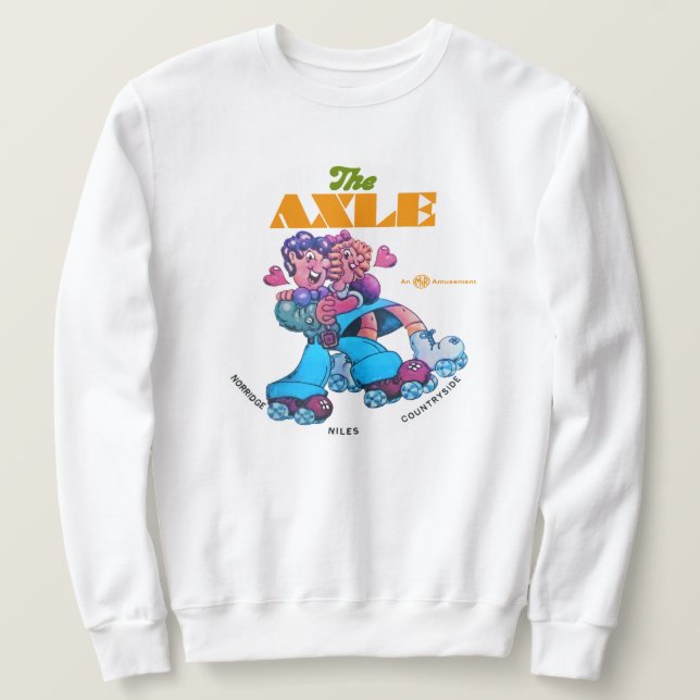 Sweatshirt Les patinoires de patinage à roulettes de l'Illino (Design devant)