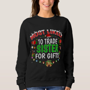 Sweatshirt Les Plus Susceptibles D'Échanger Les Lumières De N