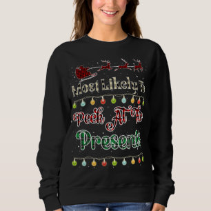 Sweatshirt Les Plus Susceptibles D'Examiner Les Présents Buff
