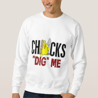 Sweatshirt Les poussins me creusent
