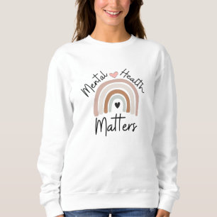 Sweatshirt Les questions de santé mentale - Arc-en-ciel Brow
