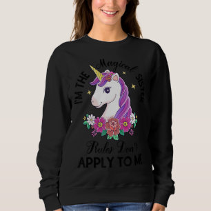 Sweatshirt Les règles de la Soeur magique ne s'appliquent pas