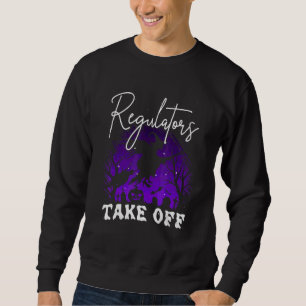 Sweatshirt Les régulateurs enlèvent la sorcière d'Halloween