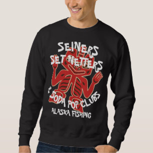 SWEATSHIRT LES SEINERS METTENT NETTERS & SODA POP CLUBS ALASK