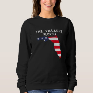 Sweatshirt Les Villages Florida USA State America Travel Flor