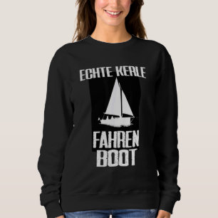 Sweatshirt Les vrais garçons conduisant le bateau