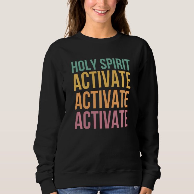 Sweatshirt L'Esprit Saint active (Devant)