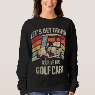 Sweatshirt Lets Par Funny Golf Player Cadeau