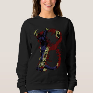Sweatshirt LETTRE B Alphabet Zombie