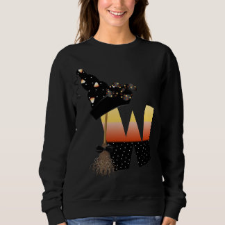 Sweatshirt LETTRE MONÂTRE Halloween W