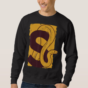 Sweatshirt Lettre Serpent cool Pour Hommes Femmes