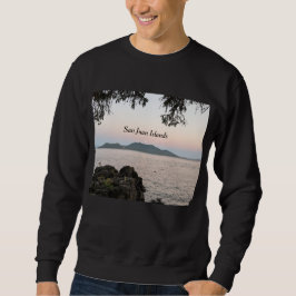 Sweatshirt Lever de lune sur les îles San Juan