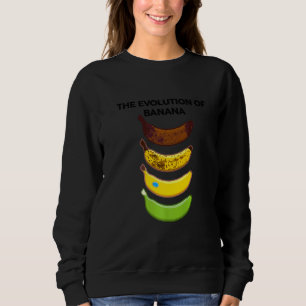 Sweatshirt L'Évolution De La Banane Graphique Tee - shirts &