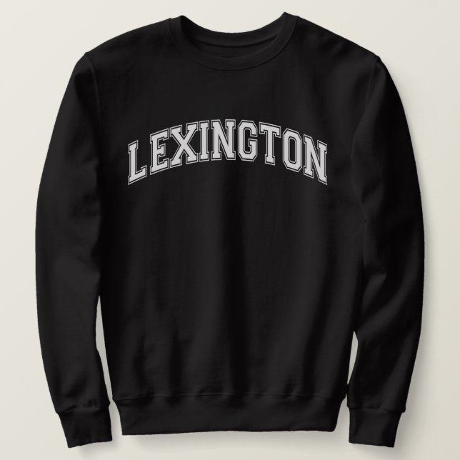 Sweatshirt LEXINGTON University Style Sweater America College (Design devant)