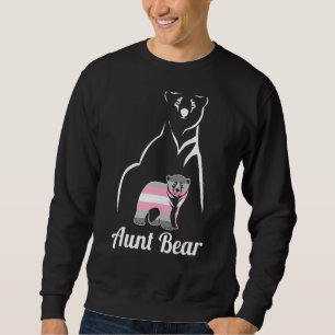 Sweatshirt Lgbt Déigirl Tante Ours Demigender Pride Drapeau