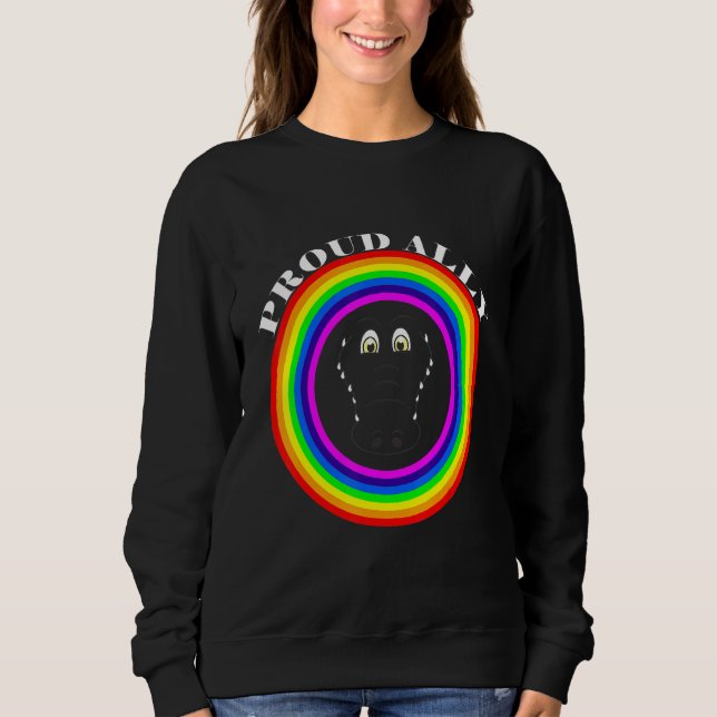 Sweatshirt LGBT Lesbian Gay Bisexual Transgender Pride Queer  (Devant)