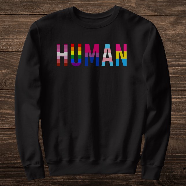 Sweatshirt LGBTQ+ Pride humaine (Créateur téléchargé)