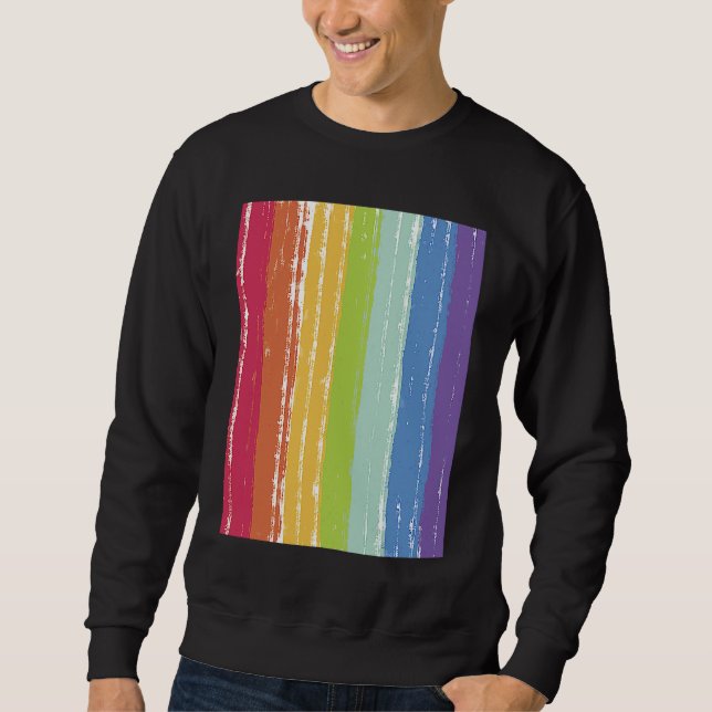Sweatshirt LGTB Pride Flag  40 (Devant)