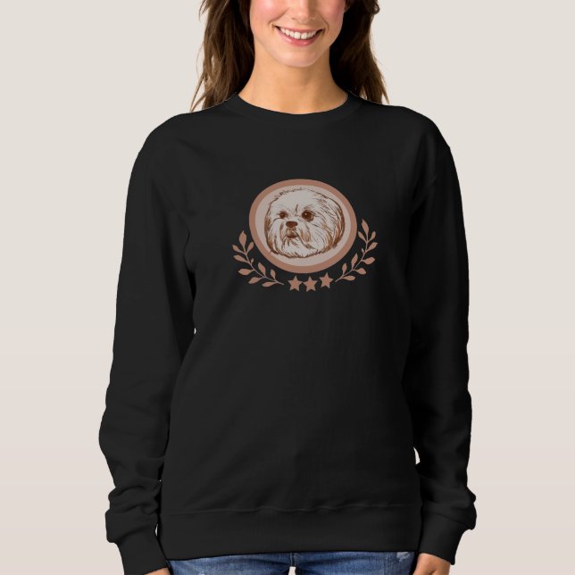 Sweatshirt Lhasa Apso (Devant)