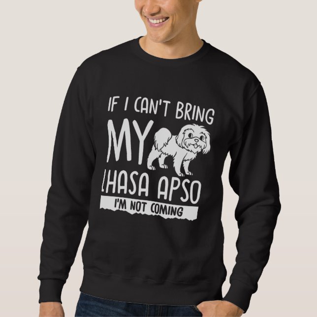 Sweatshirt Lhasa Apso Dog  Puppies Owner   1 (Devant)