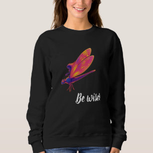 Sweatshirt Libellule néon – Transformation de la nature esthé