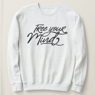 Sweatshirt Libérez Votre Esprit De Citation De Yoga Positif P