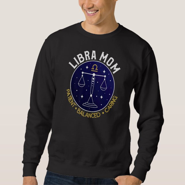 Sweatshirt Libra Maman Patient Soins équilibrés (Devant)