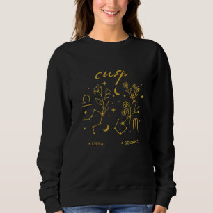 Sweatshirt Libra Scorpio Cusp Zodiac Horoscope Octobre