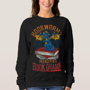 Sweatshirt Librarian Reading Bookworm S'Il Vous Plaît Je Suis