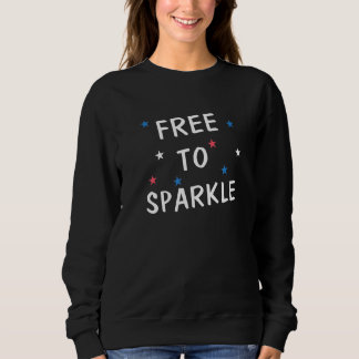 Sweatshirt Libre À 4 juillet