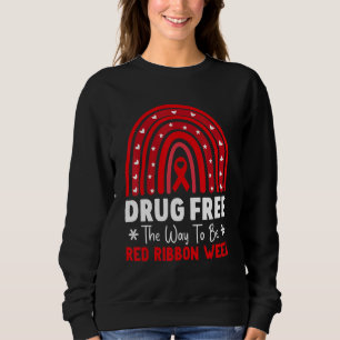 Sweatshirt Libre de Drogue La Voie à Suivre Semaine de sensib