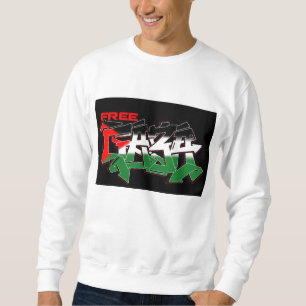 Sweatshirt libre de graffiti de Gaza